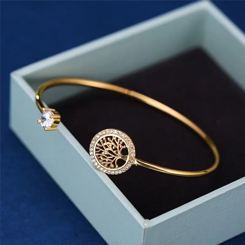 Aeriel – Adjustable bracelet with tree of life