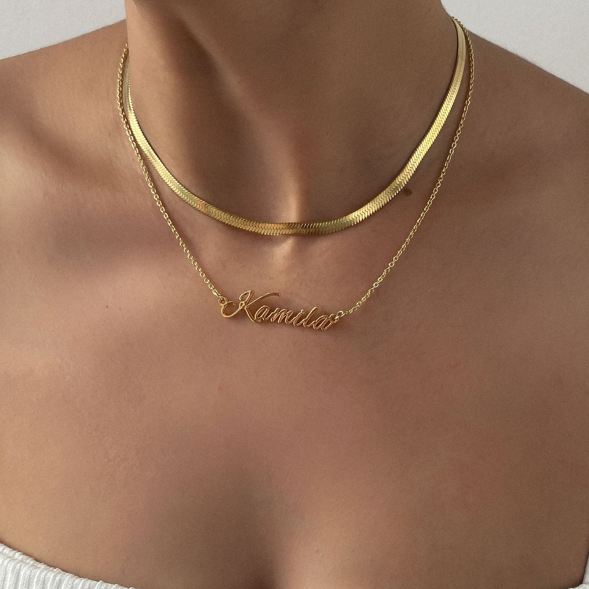 Juliette – Elegant Chevron Collar