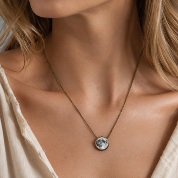 Soraya - Full Moon Sky Necklace
