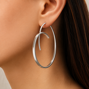 Becca – Earrings with Elegant Spiral Shape