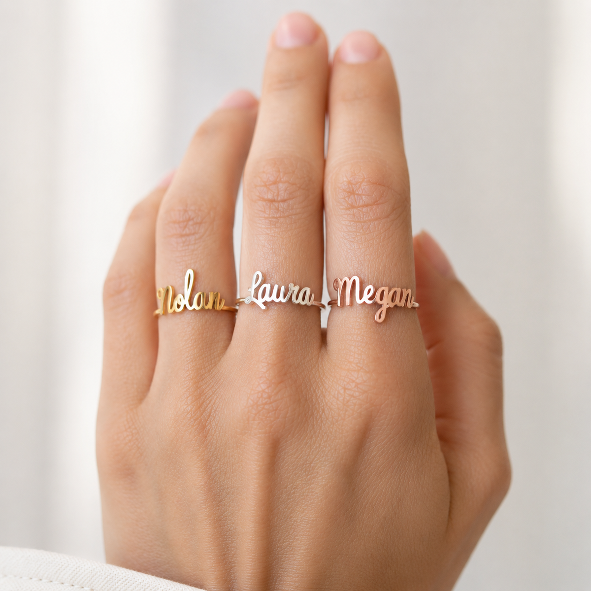 Custom Name Ring - Personalized Ring