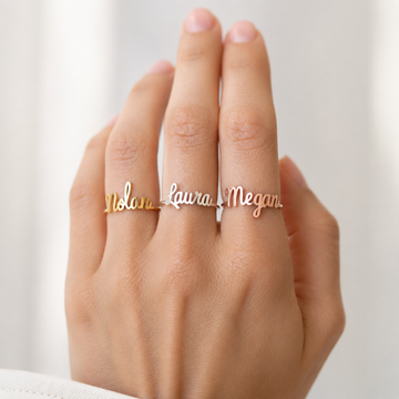 Custom Name Ring - Personalized Ring