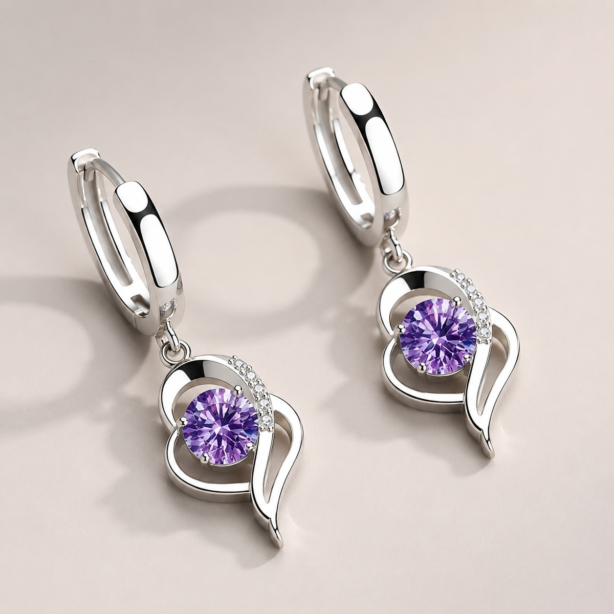 Noelle – Elegant Flower Earrings