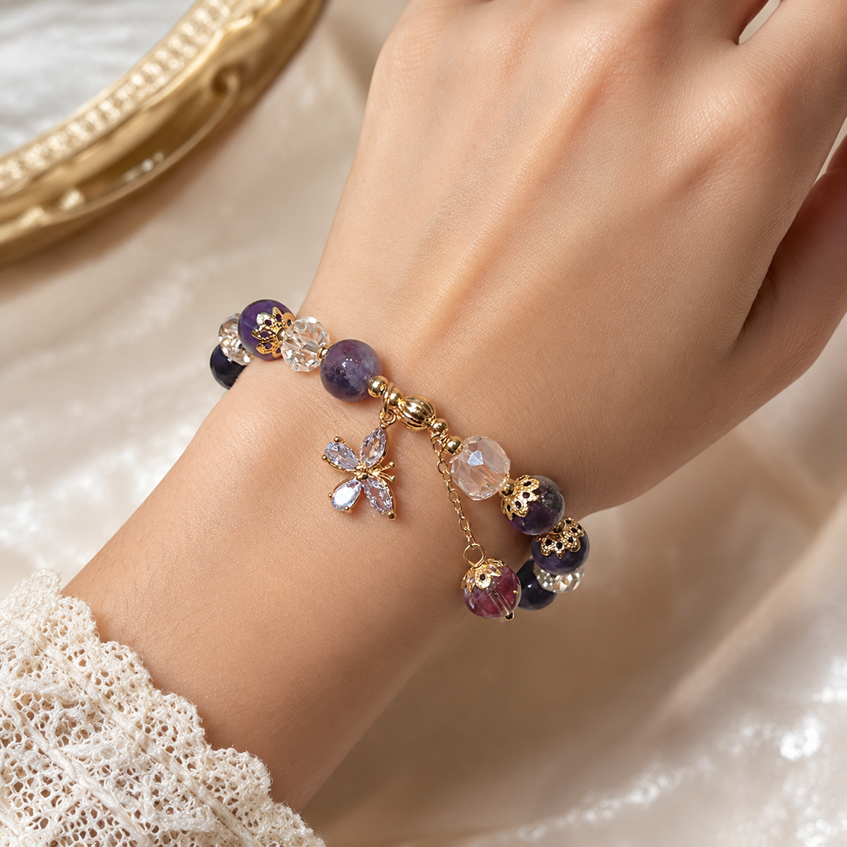 Aura – Healing Amethyst Bracelet