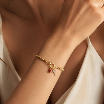 Eli – Bracelet with cross charm