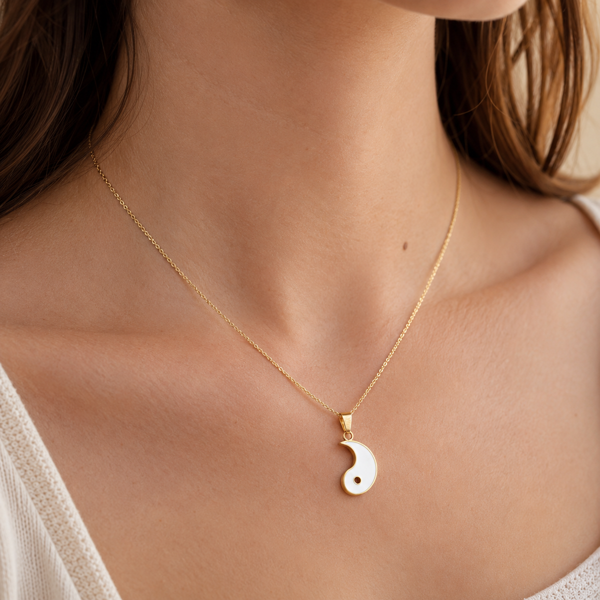 Tao – Yin Yang separable necklace for couples or friends