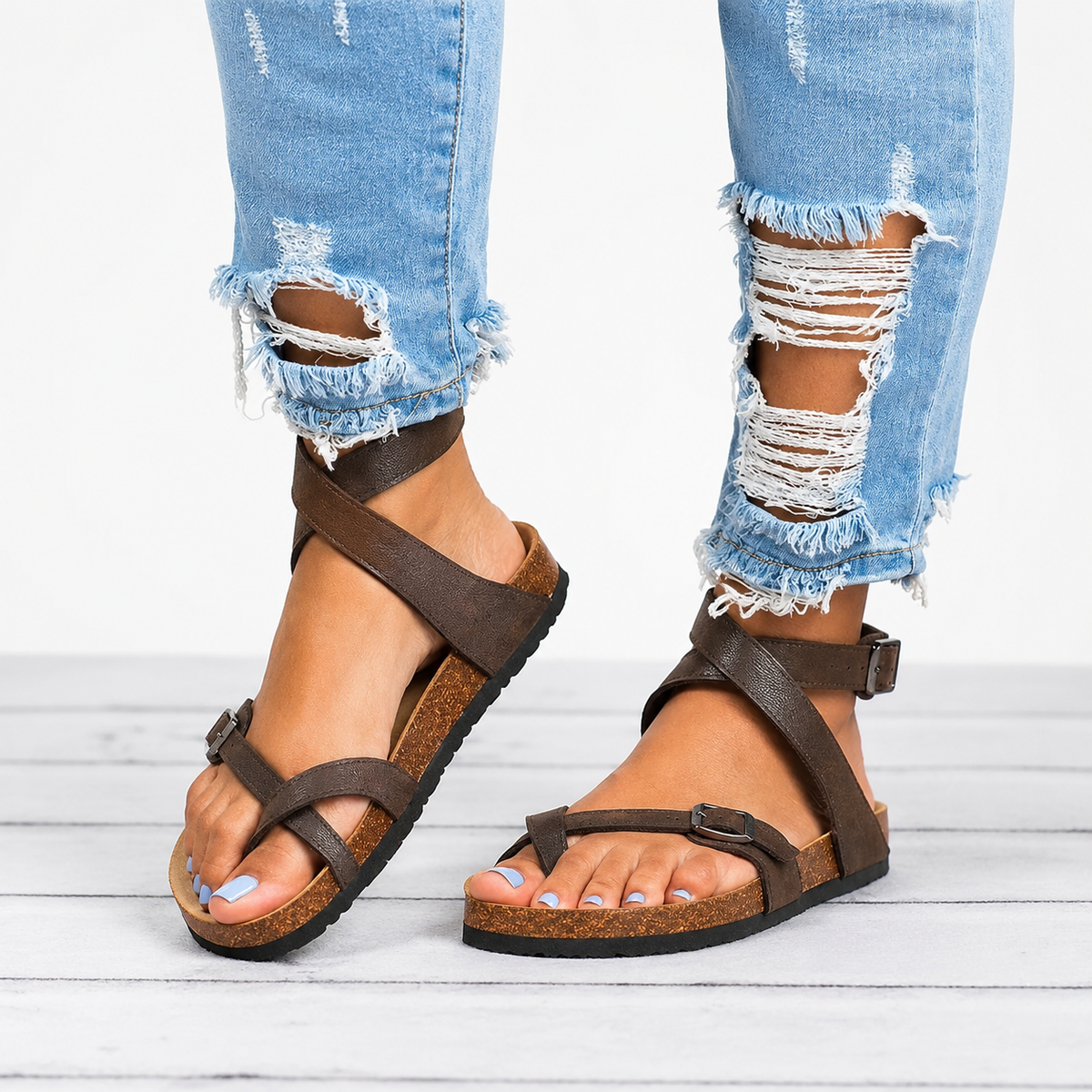Danna - Vintage women's sandals