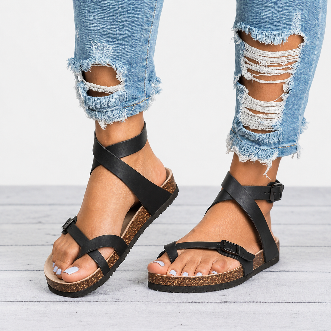 Danna - Vintage women's sandals