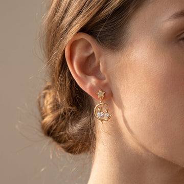 Yvie – Kitten Earrings