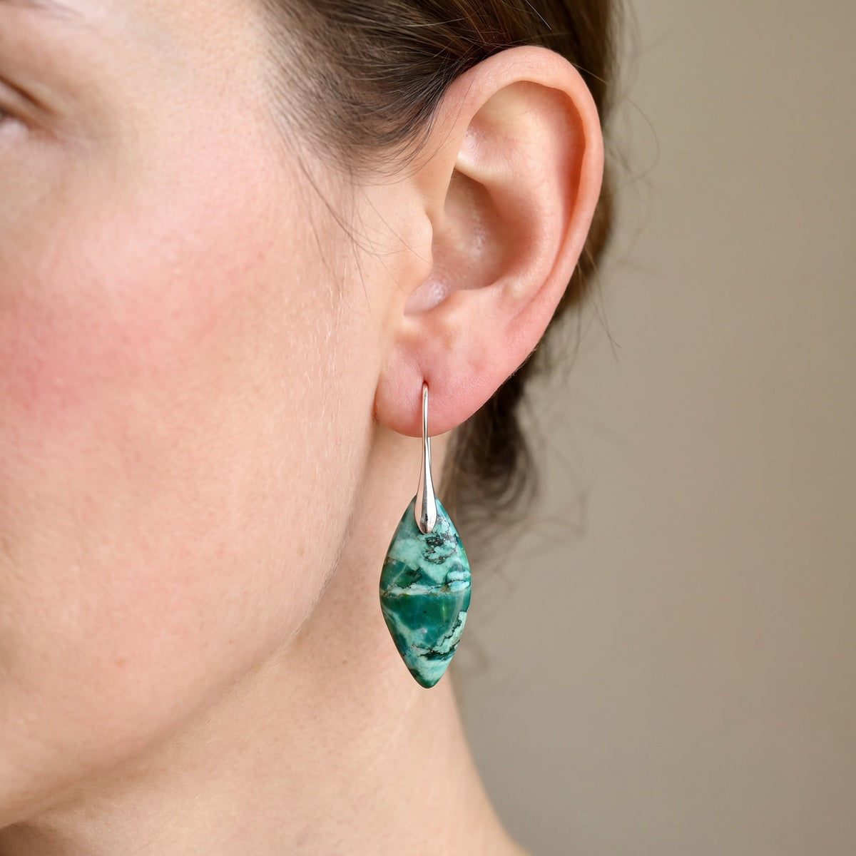 Lucie – Natural Stone Earrings