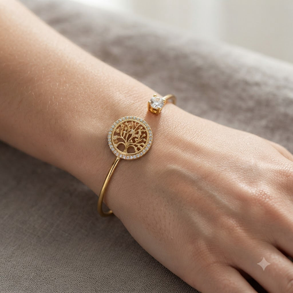 Aeriel – Adjustable bracelet with tree of life