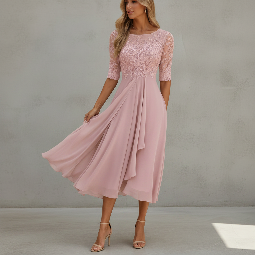 Yara - Elegant flowing midi dress