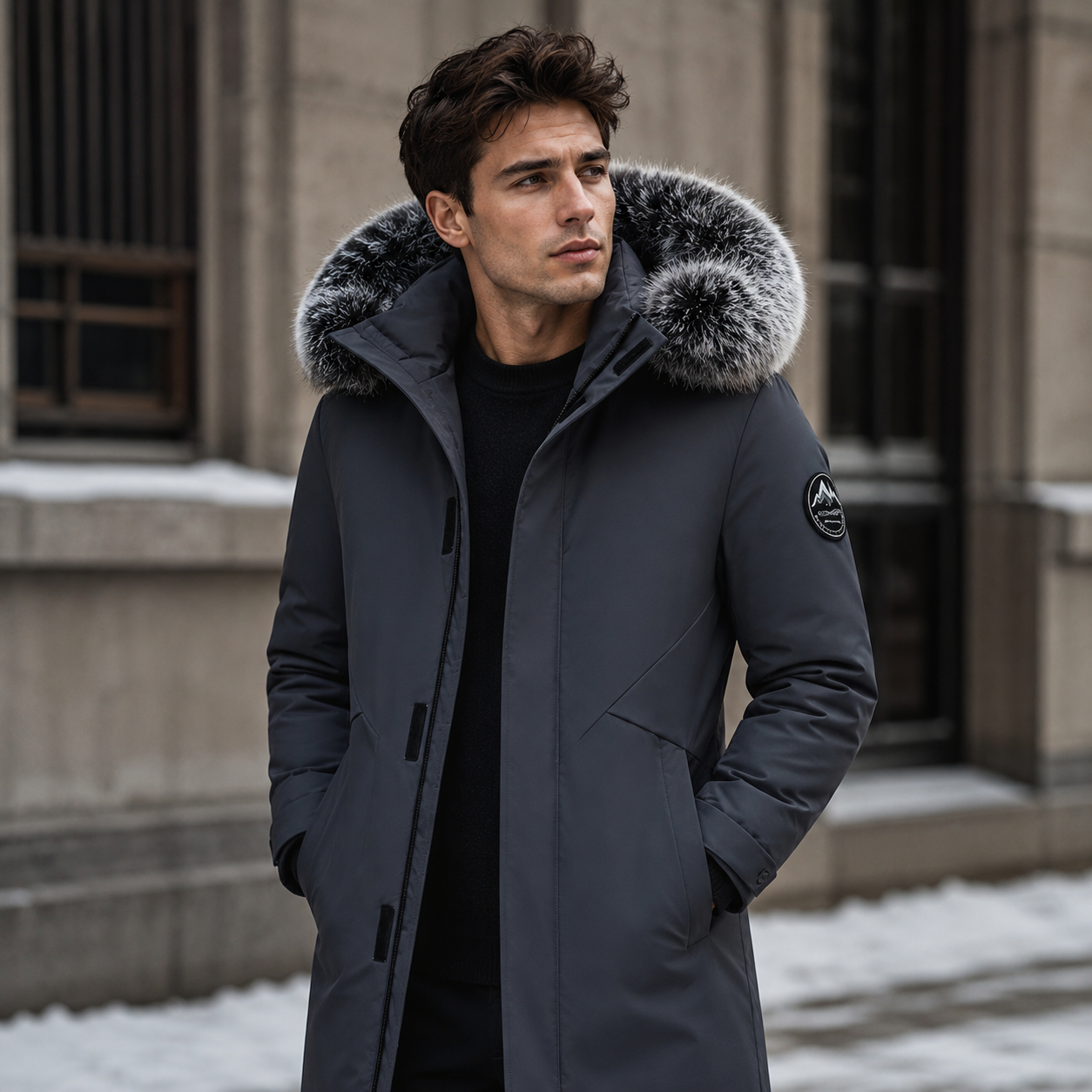 Crosby - Men's jacket with hood