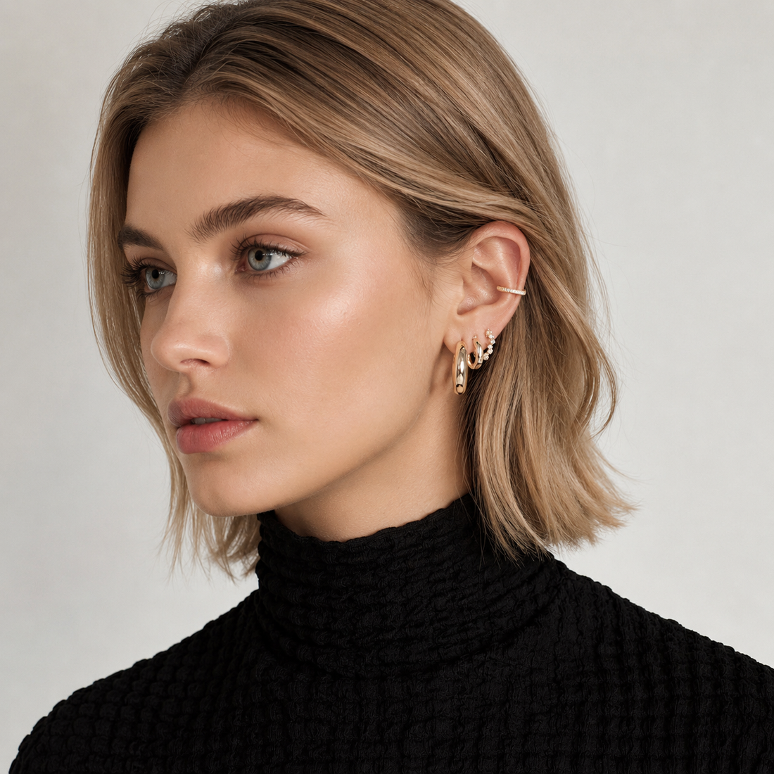 Thena - Silver Earrings