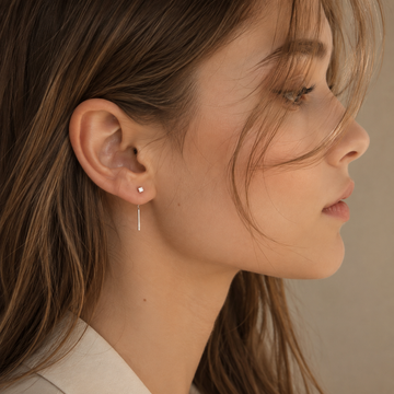 Kaelen – Cube Earrings and Elegant Tassels