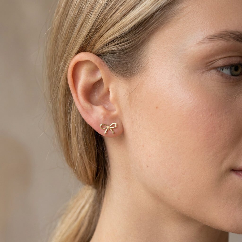 Harper - Bow Earrings