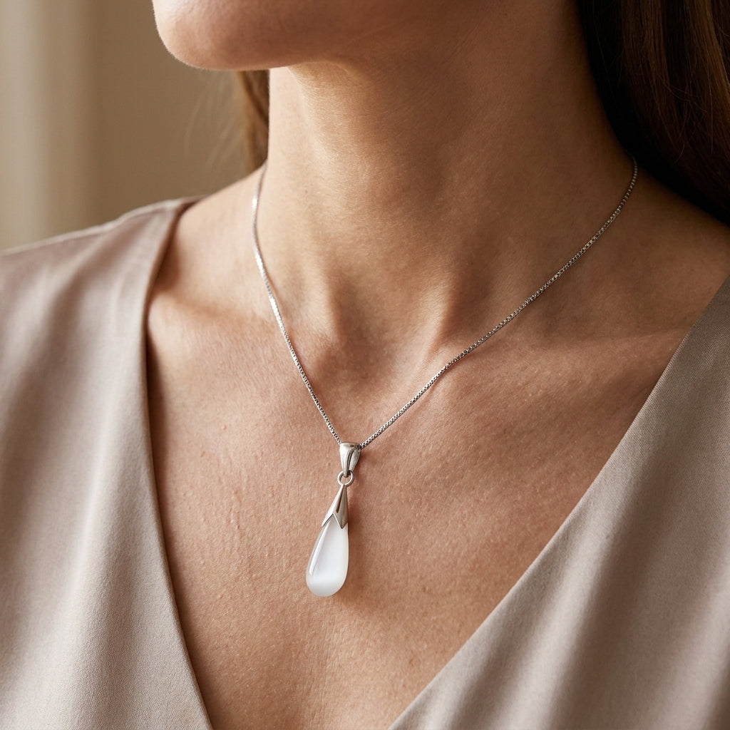 Adele – Elegant pendant of moonstone