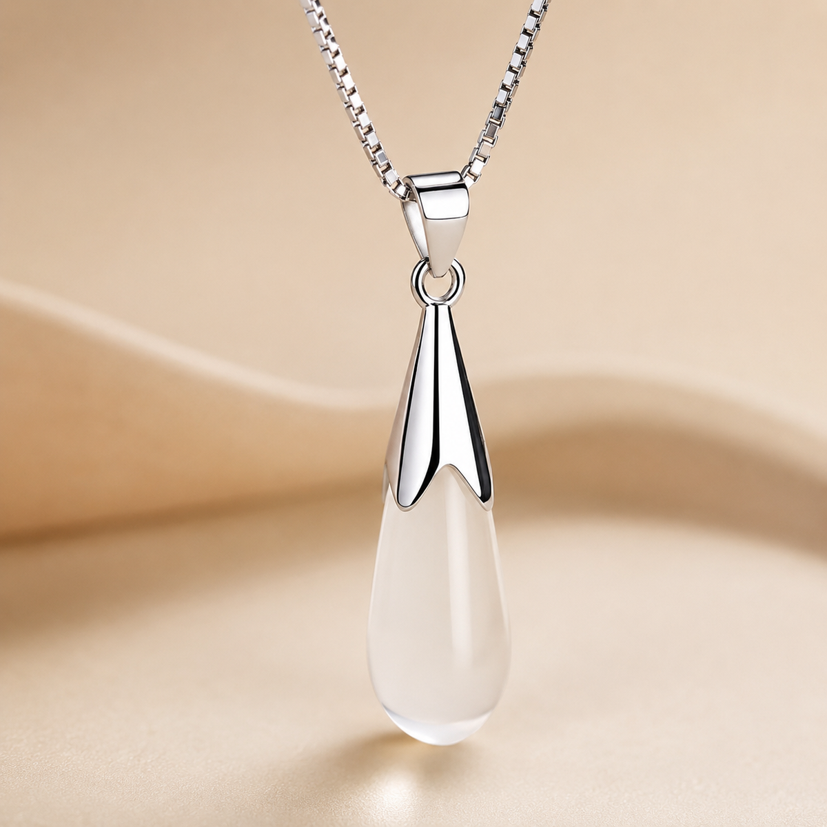 Adele – Elegant pendant of moonstone
