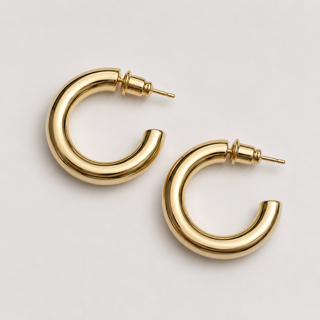 Mayra - Chunky Gold Hoops