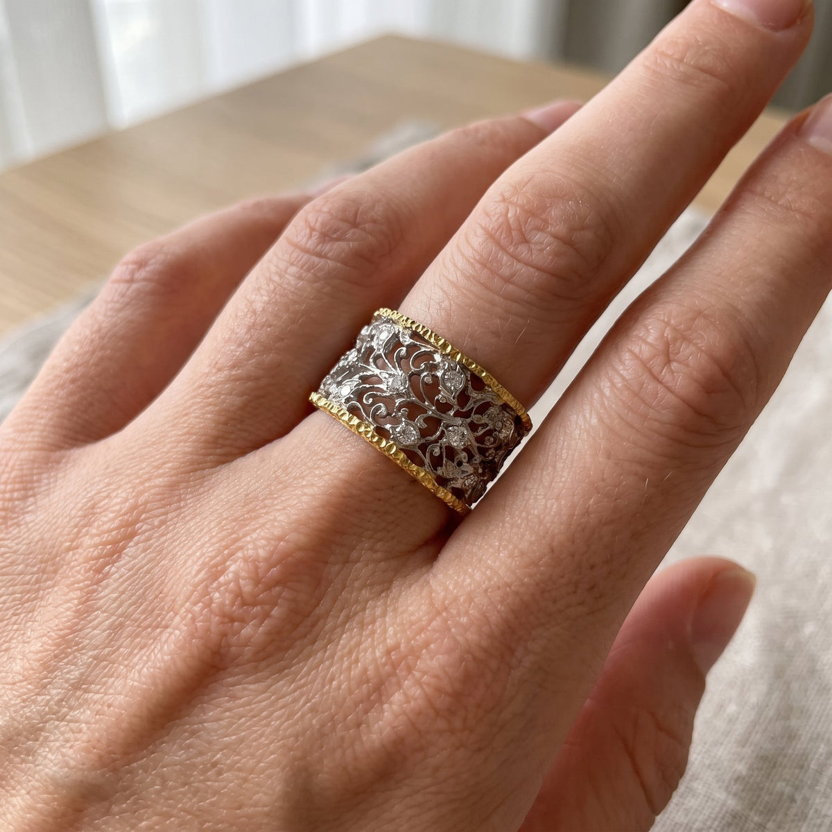 Yona – Vintage Ivy Ring