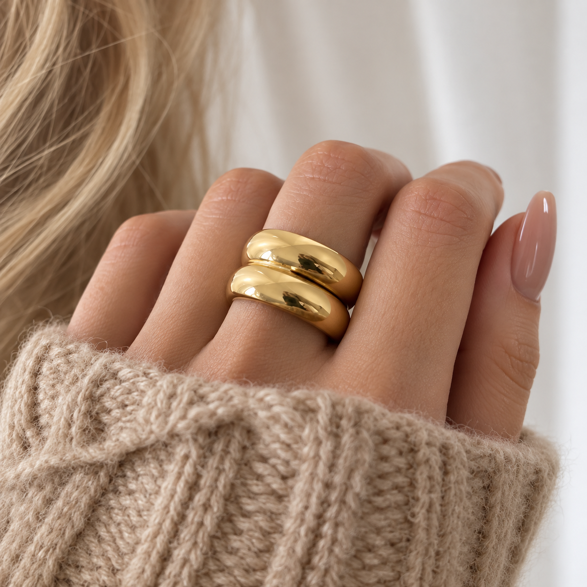 Solene – Wide ring for the index finger