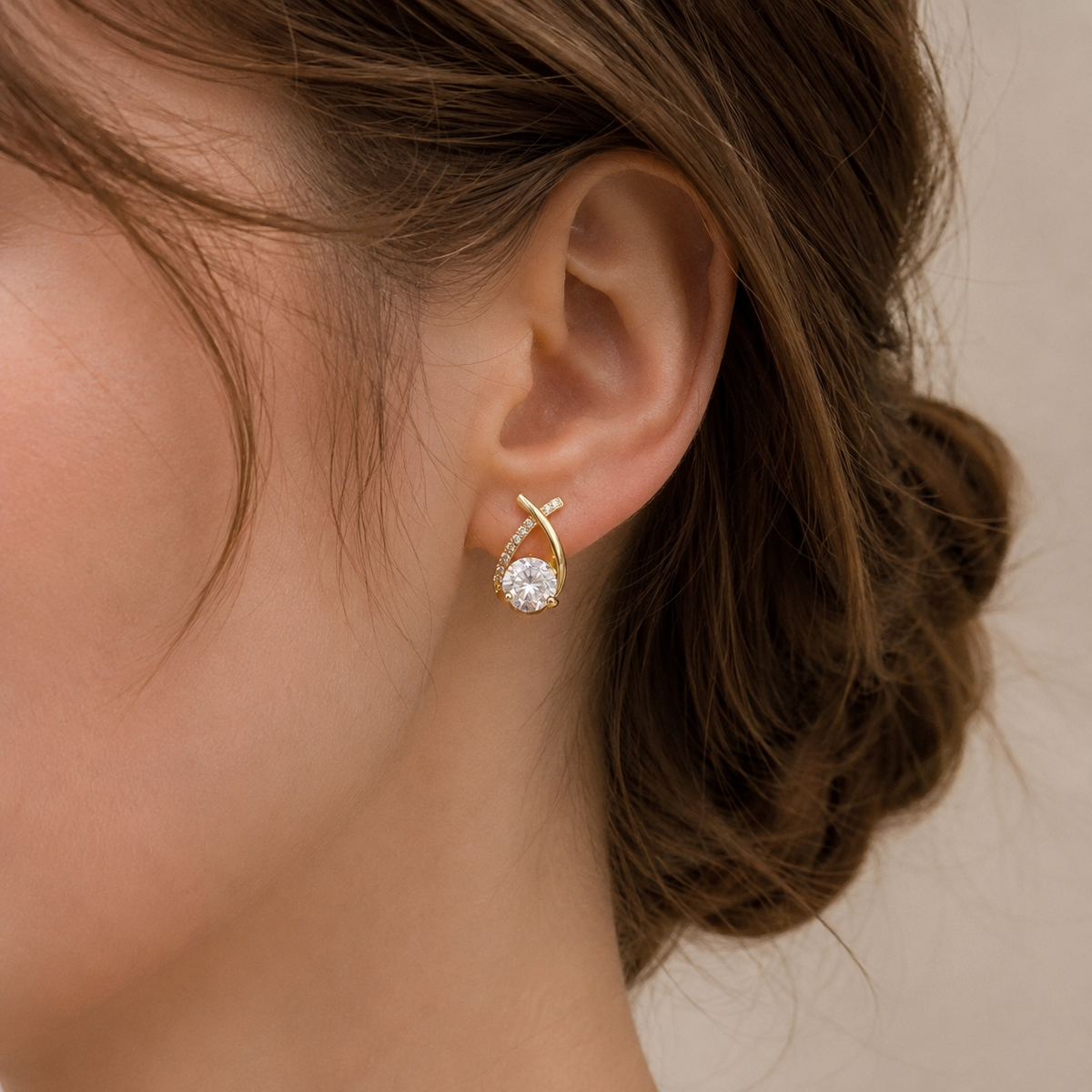 Arielle – Gold Earrings