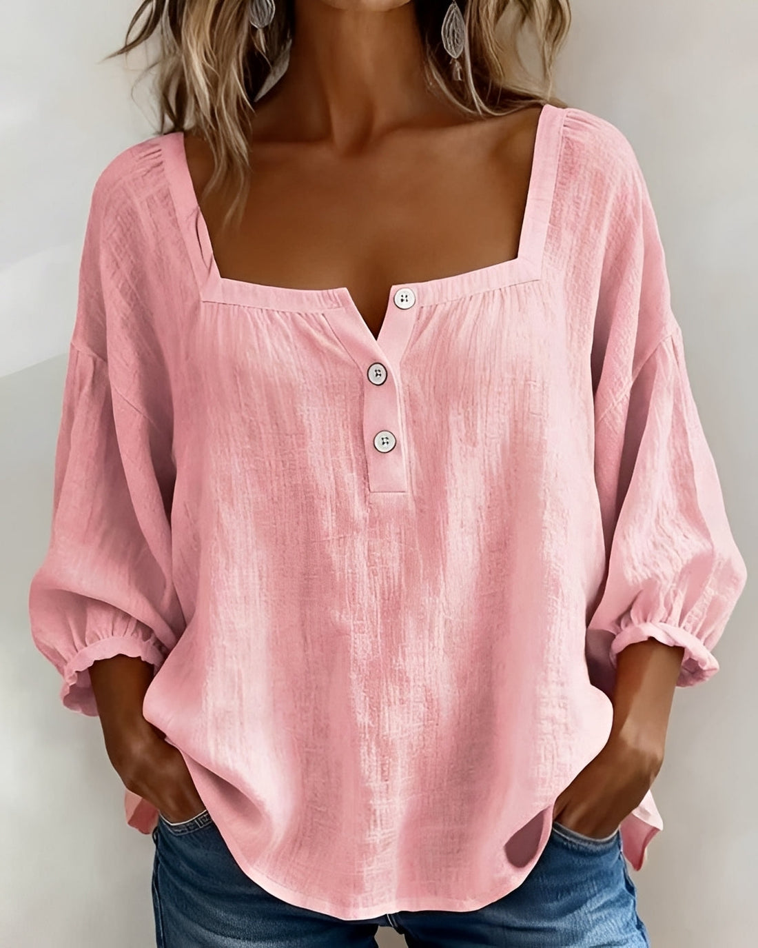 Corey - Long-Sleeve Casual Top