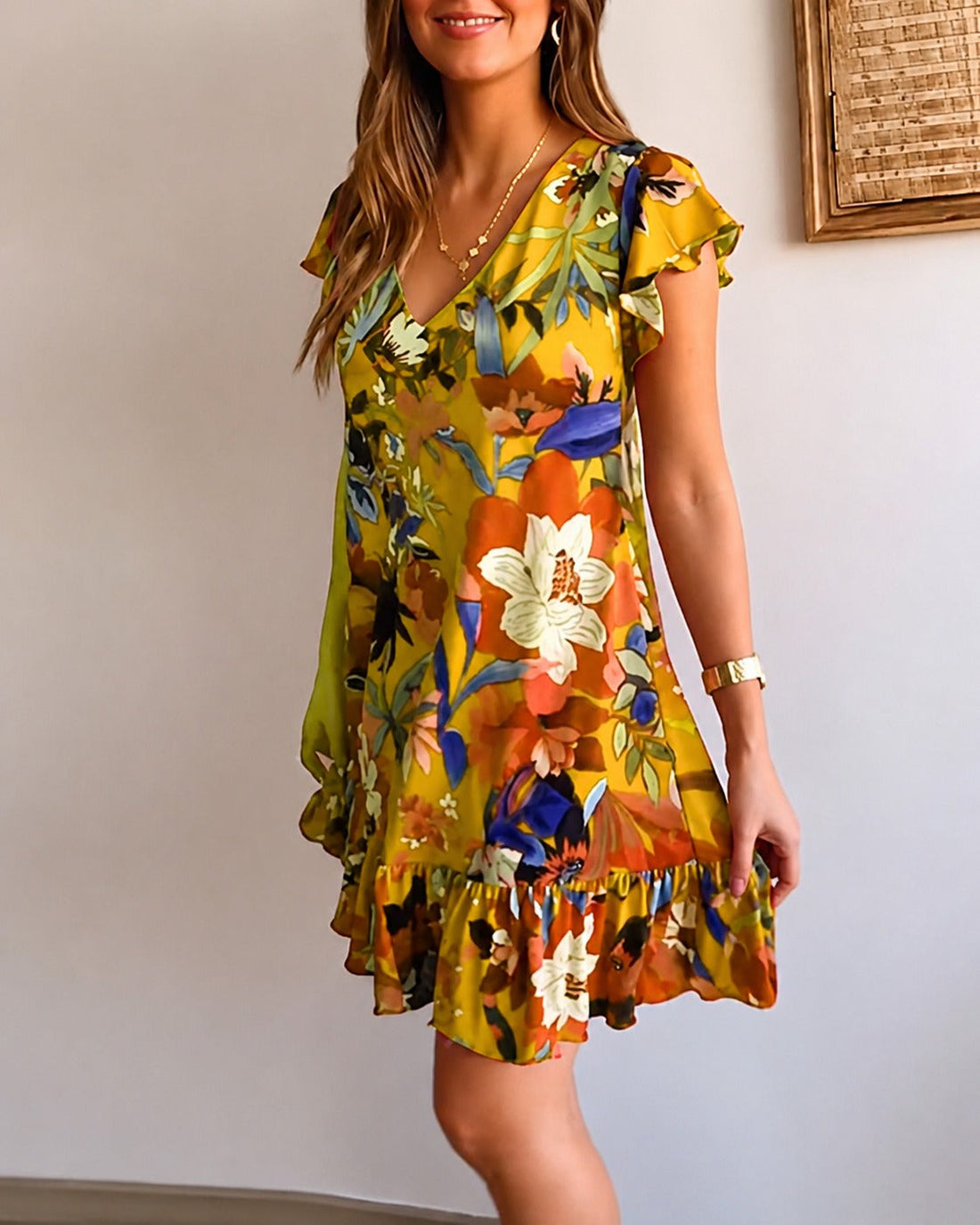 Katelyn - Chic Floral Dress