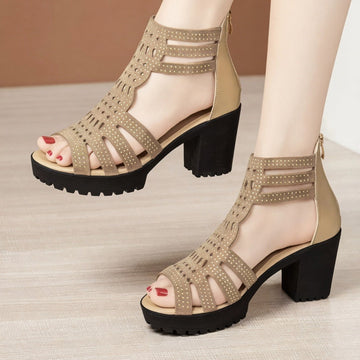 Krishan - Trendy Heel Sandals