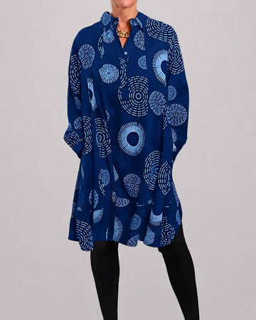 Lacie - Relaxed Dress with Collar