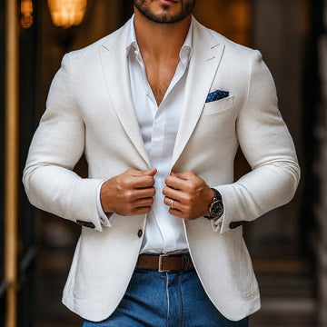 Loui - Stylish Lapel Two-Button Blazer