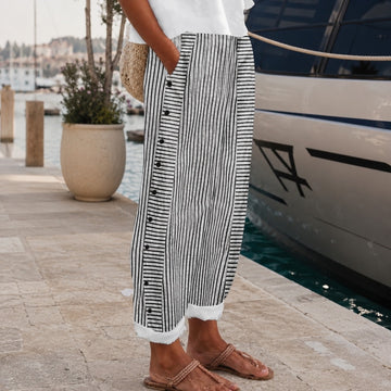 Rachael - Relaxed Trousers with Side Pockets