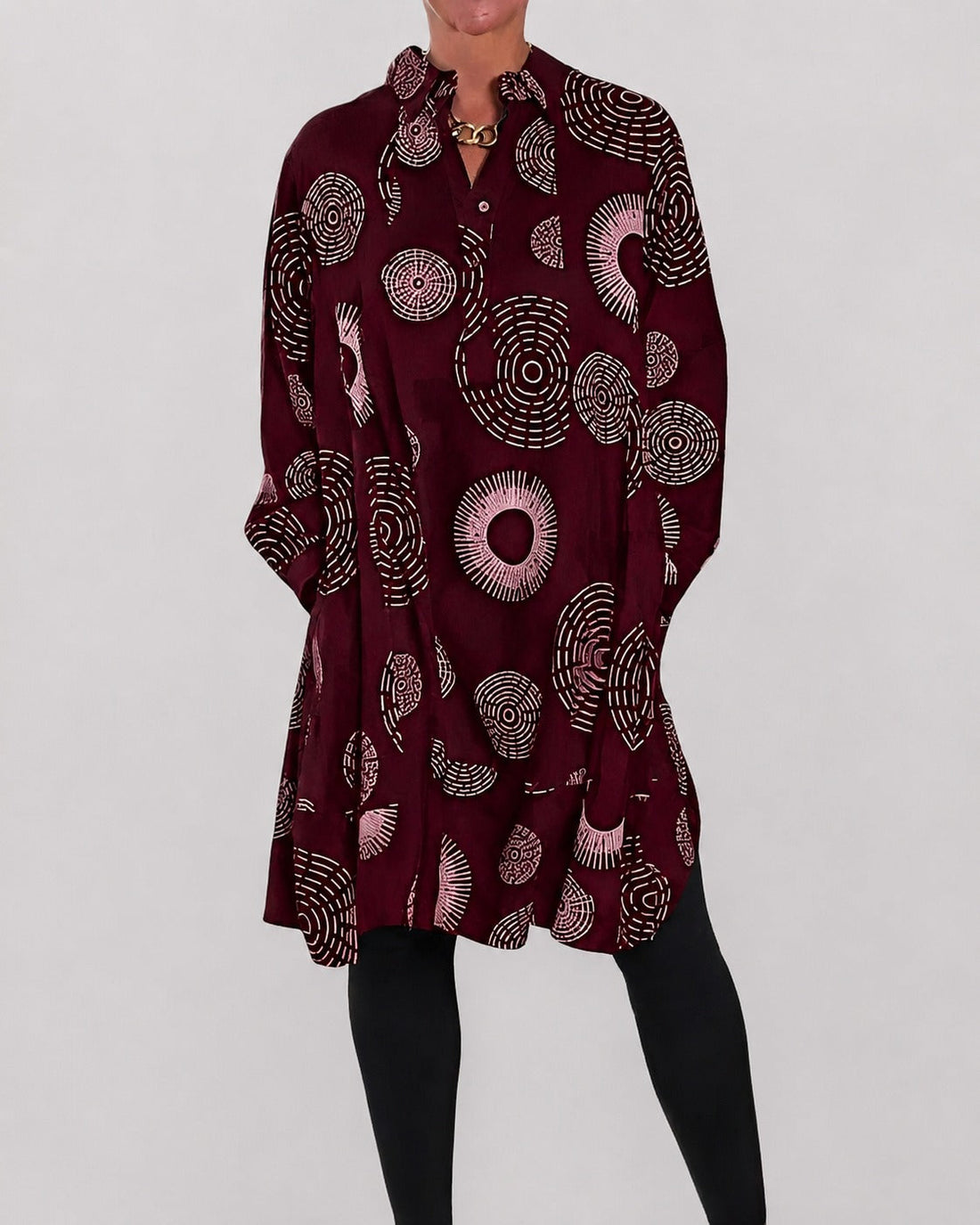 Lacie - Relaxed Dress with Collar
