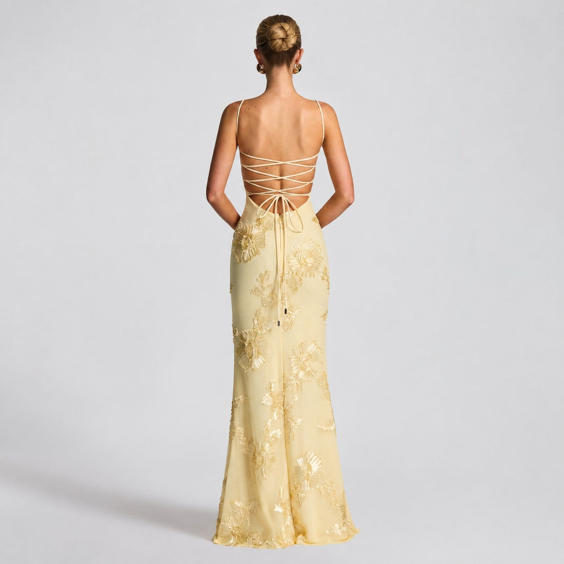 Norma - Elegant Floral Maxi Dress