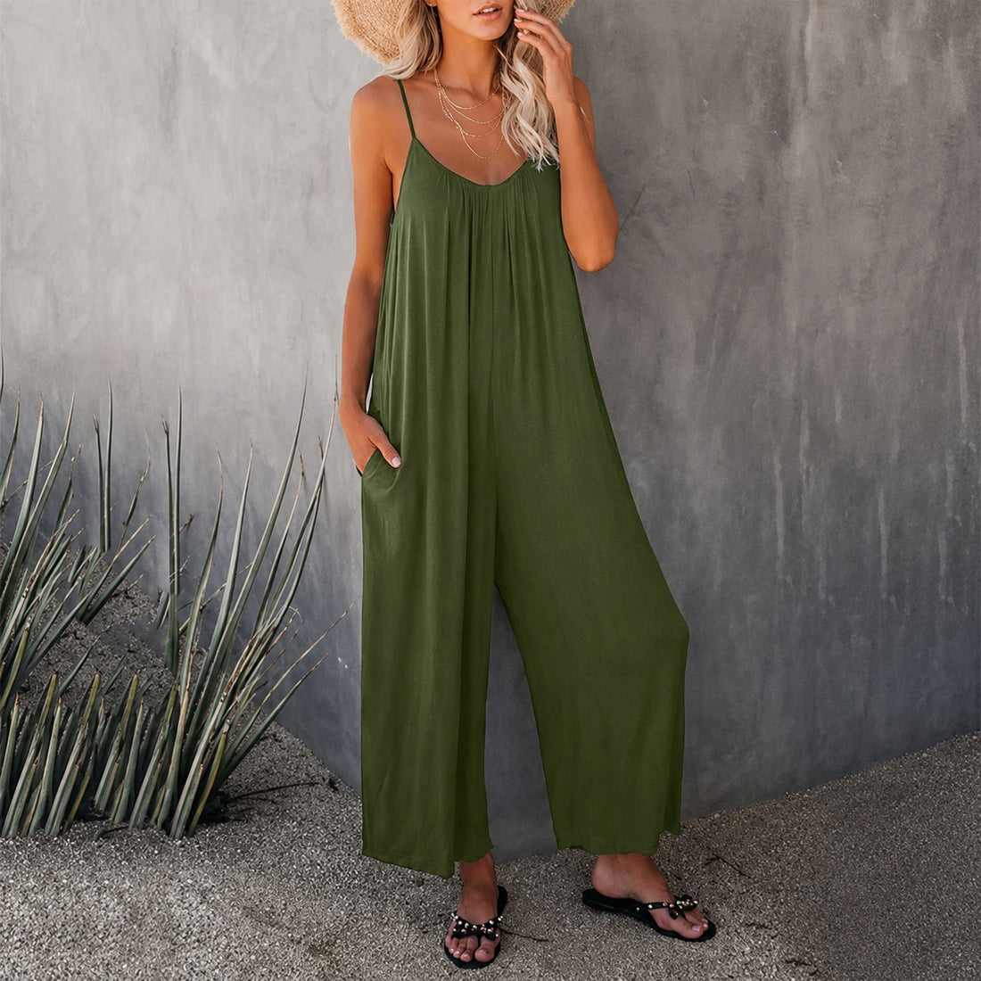 Mahdi - Loose Jumpsuit with Pockets