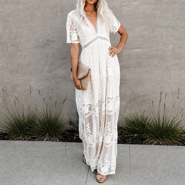 Alison - Stylish Flowing Maxi Dress