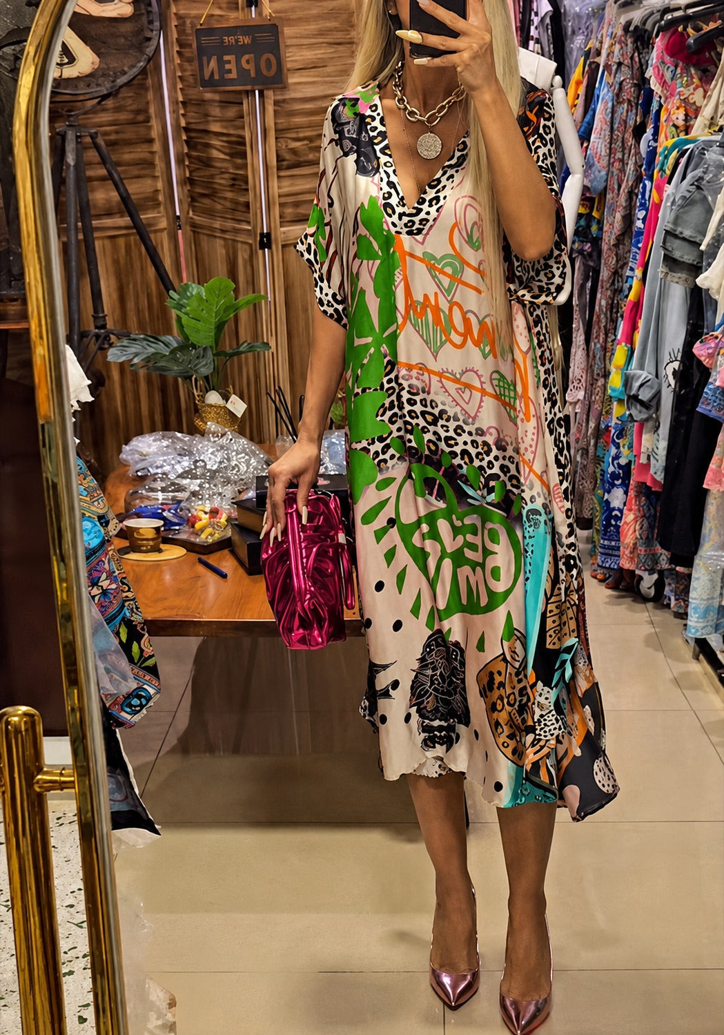 Remy - Fashionable Patterned Dress