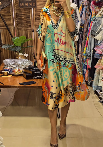 Remy - Fashionable Patterned Dress