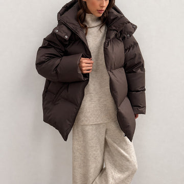 Natalia - Thick Jacket with Hood