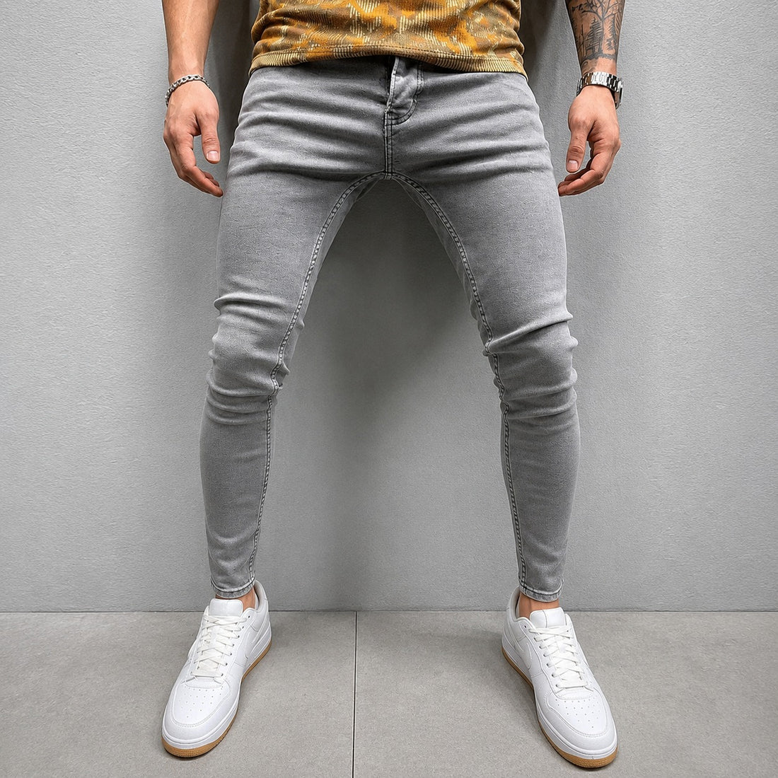 Keelan - Trendy Slim Fit Skinny Jeans