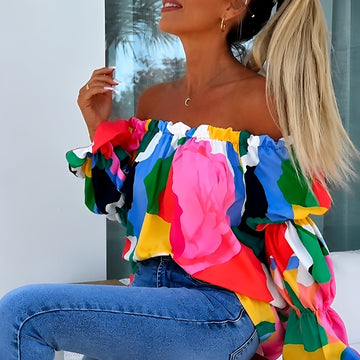 Priya - Trendy Vibrant Blouse