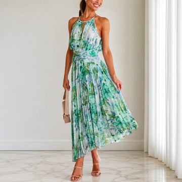 Emaan - Chic Floral Maxi Dress