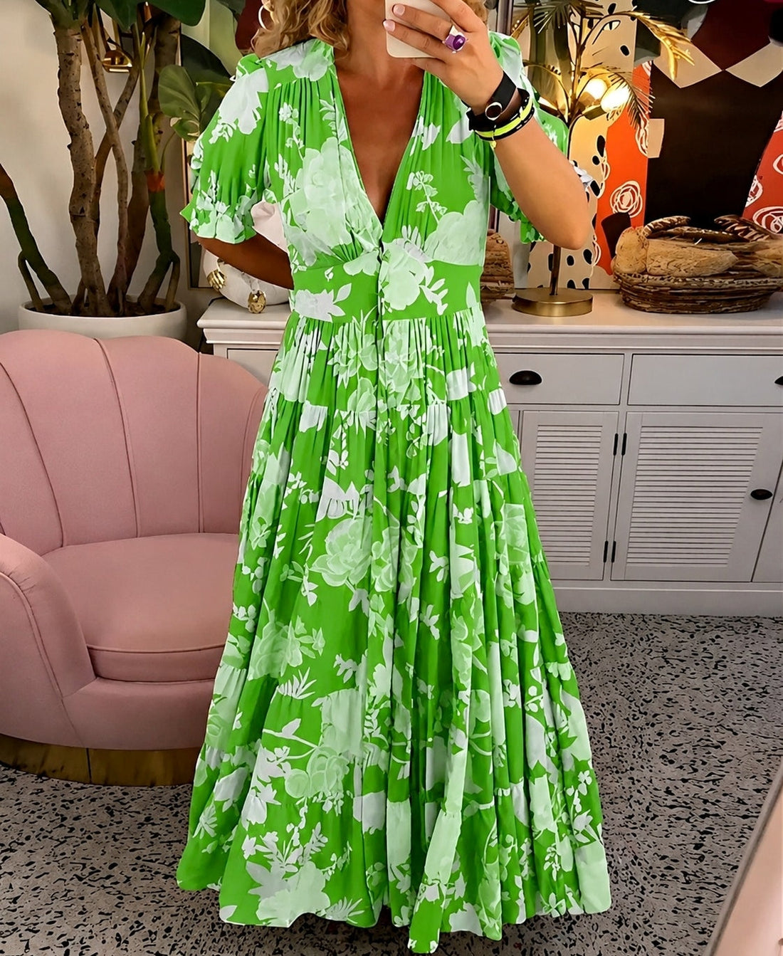 Emmie - Relaxed Floral Dress