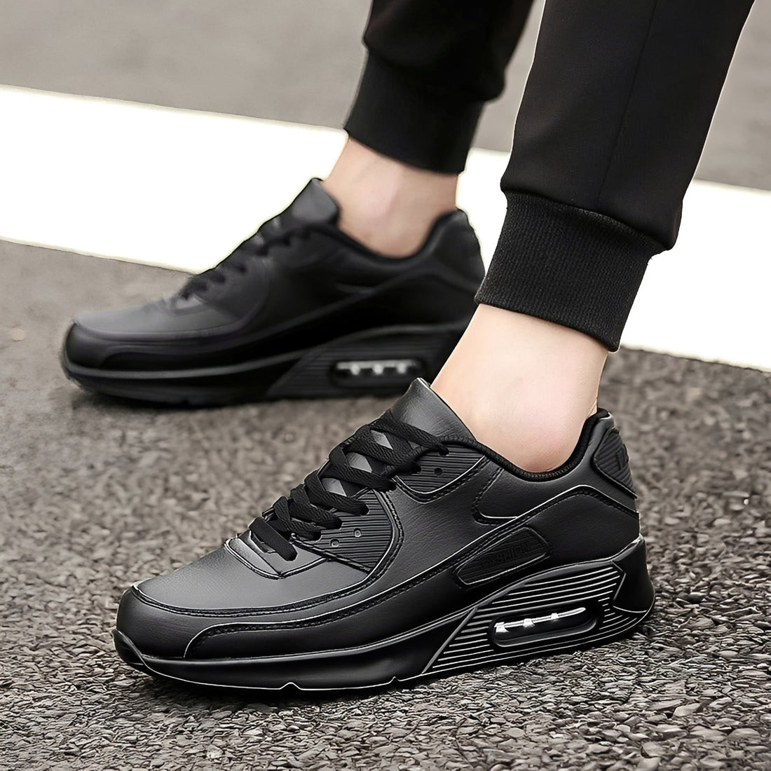 Anton - Trendy Padded Sneakers