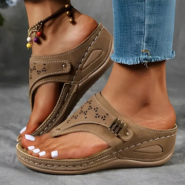 Marcel - Chic Wedge Sandals