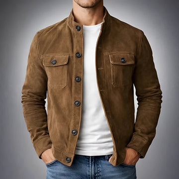 Gideon - Casual Button-Front Jacket