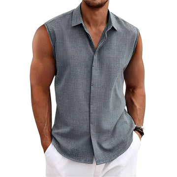 Romy - Comfortable Sleeveless Shirt