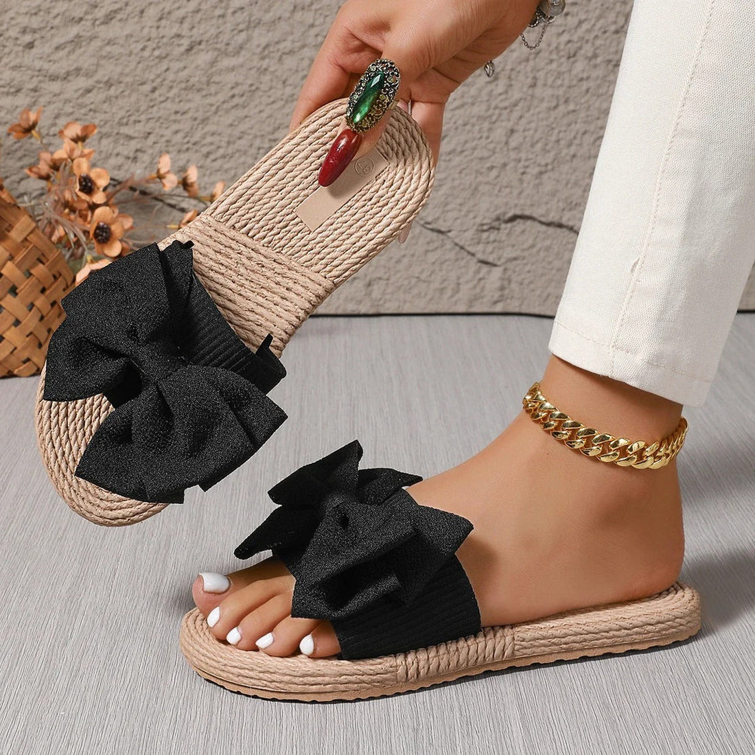 Cecil - Trendy Bow Sandals