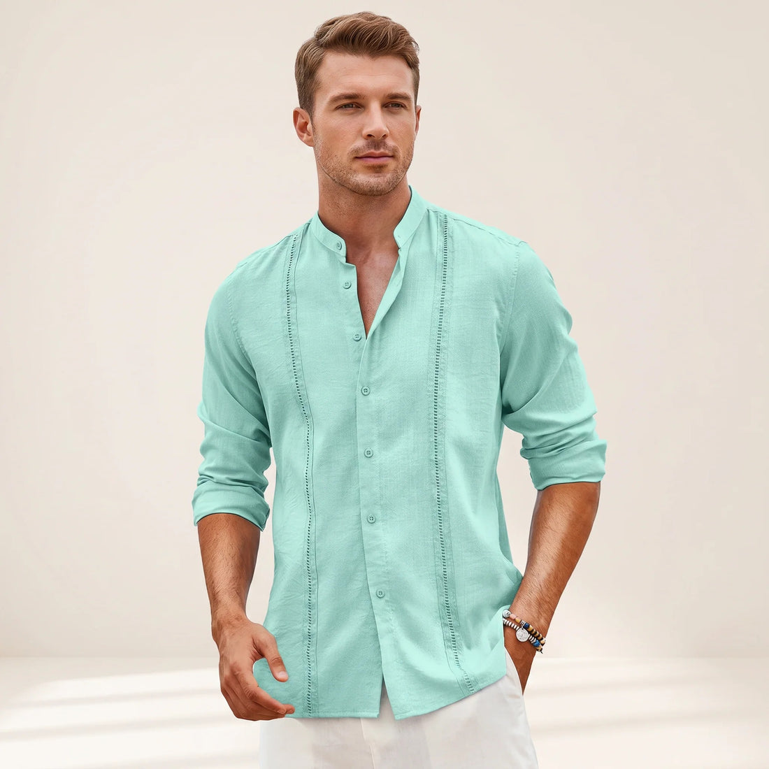 Olivier - Classy Embroidered Shirt
