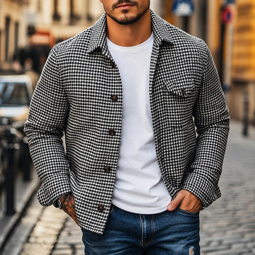 Andrew - Classic Single Breasted Shirt Jacket